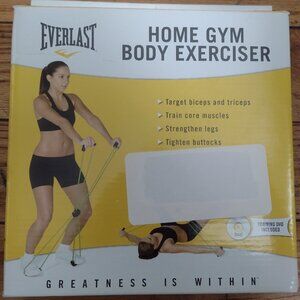 Everlast Total Body Compact Resistance Exerciser w/DVD - NIB